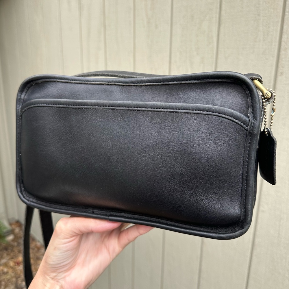 Vintage Coach Bag 9974 Multi Compartment Zip